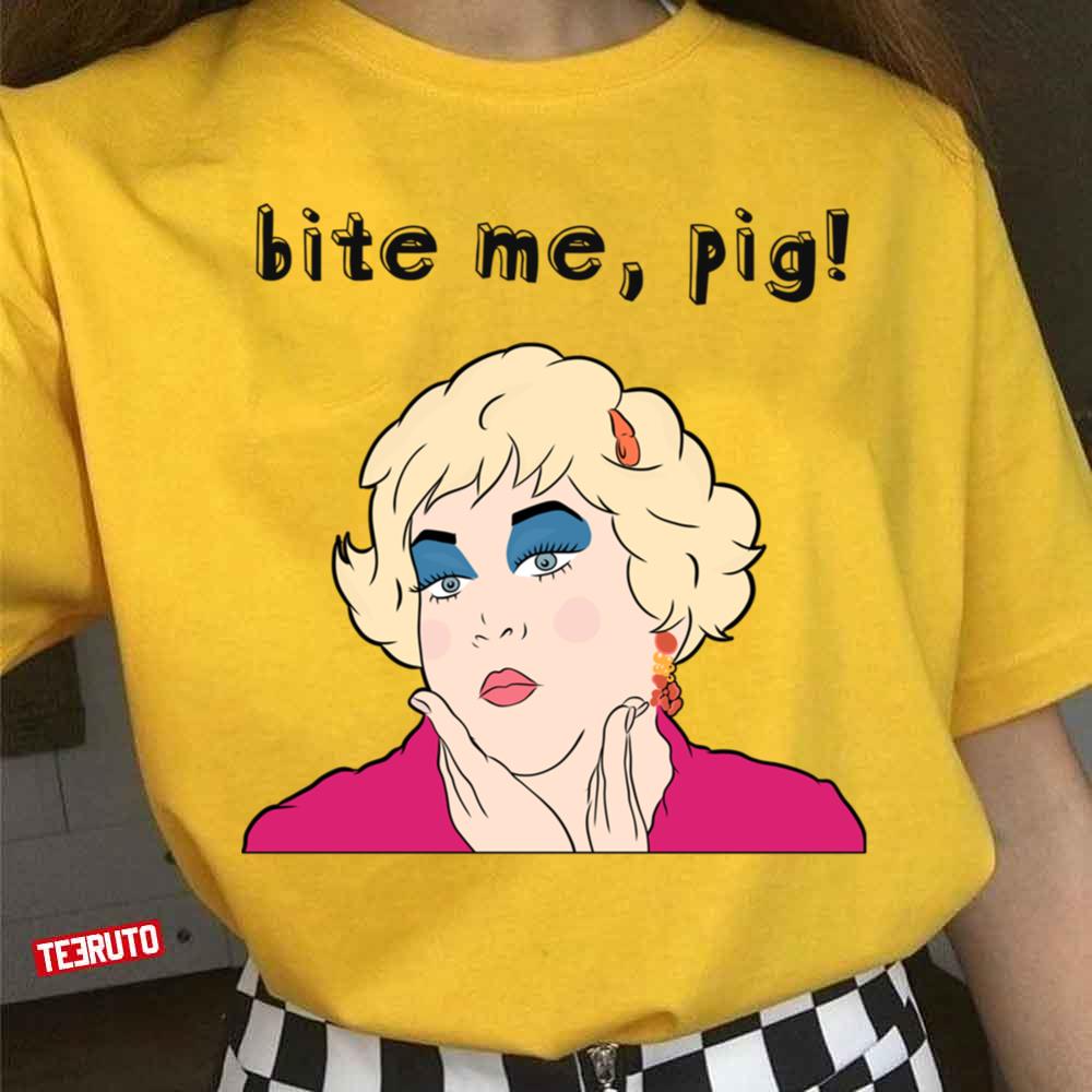 Bite Me Pig The Drew Carey Show Unisex T-Shirt