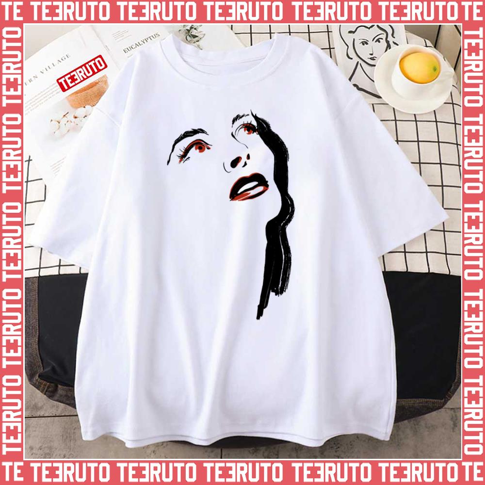 Black And White Katharine Hepburn Portrait Unisex T-Shirt