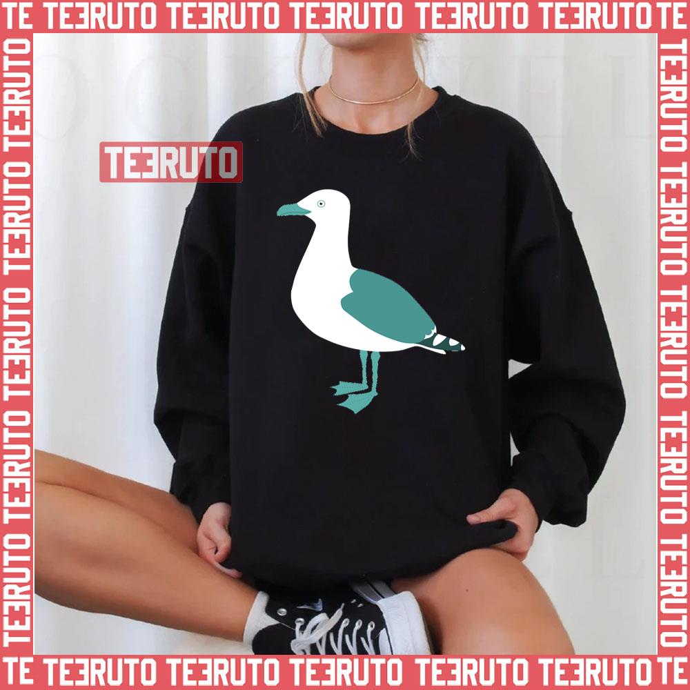 Blue Seagull Cute Design Ocean Unisex Sweatshirt