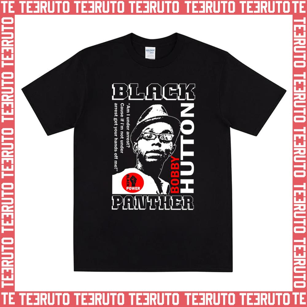 Bobby Hutton Black Panther Graphic Unisex T-Shirt