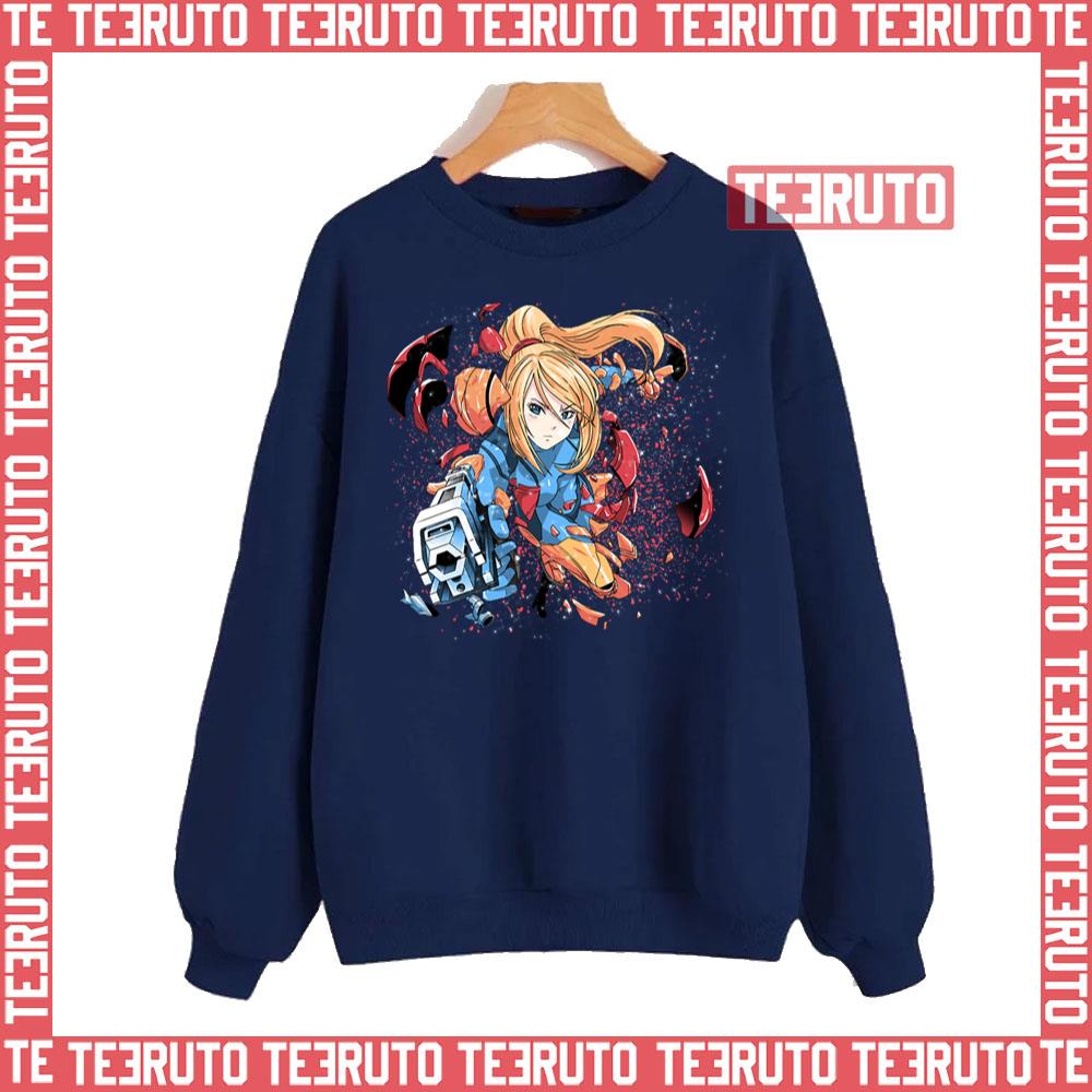 Breaking Out Girl Super Metroid Unisex Sweatshirt