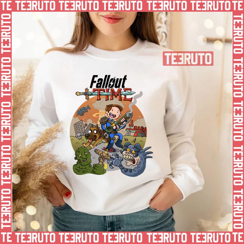 Cartoon Design Fallout Game Unisex Sweatshirt