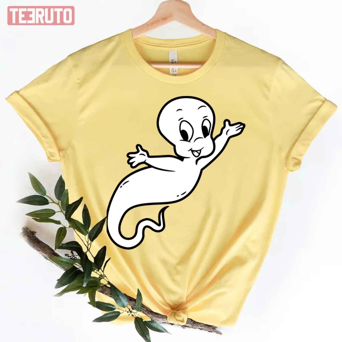 Casper The Ghost Cute Cartoon Unisex T-Shirt