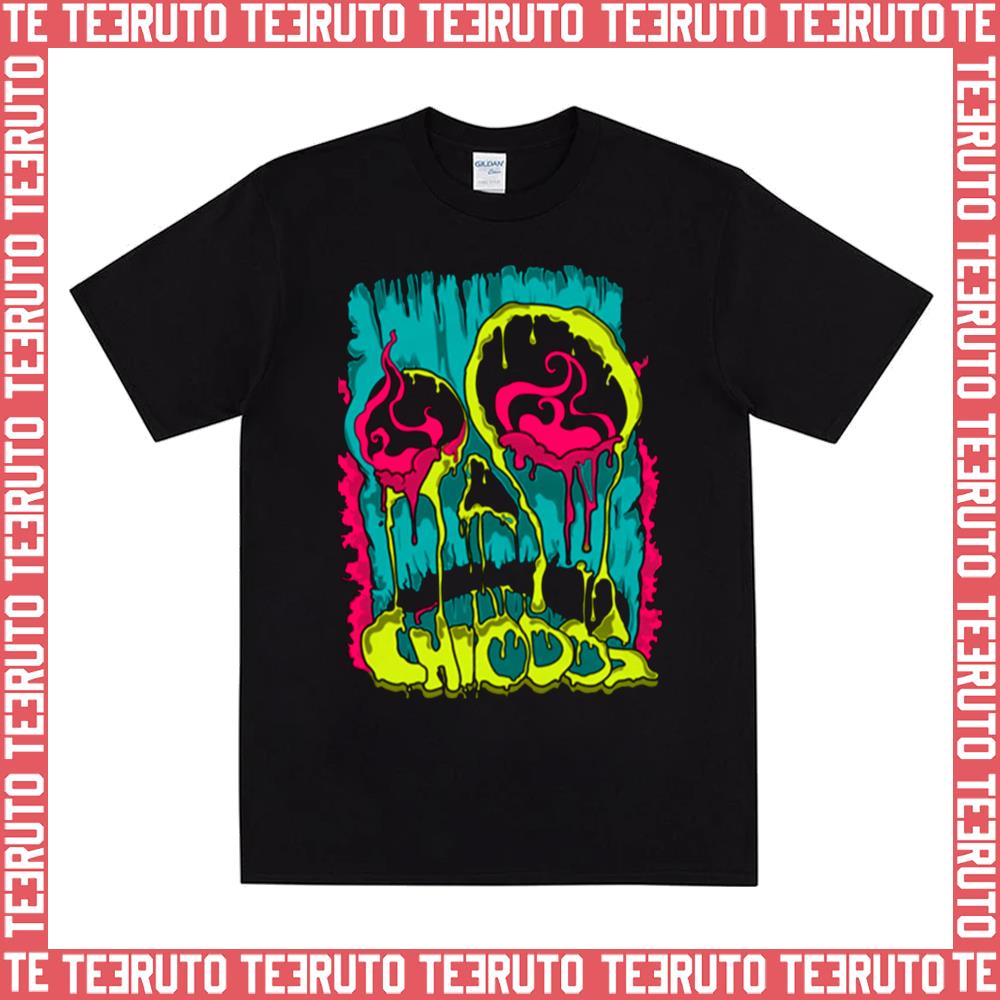 Chiodos Neon Tiki Mask Dripping Unisex T-Shirt