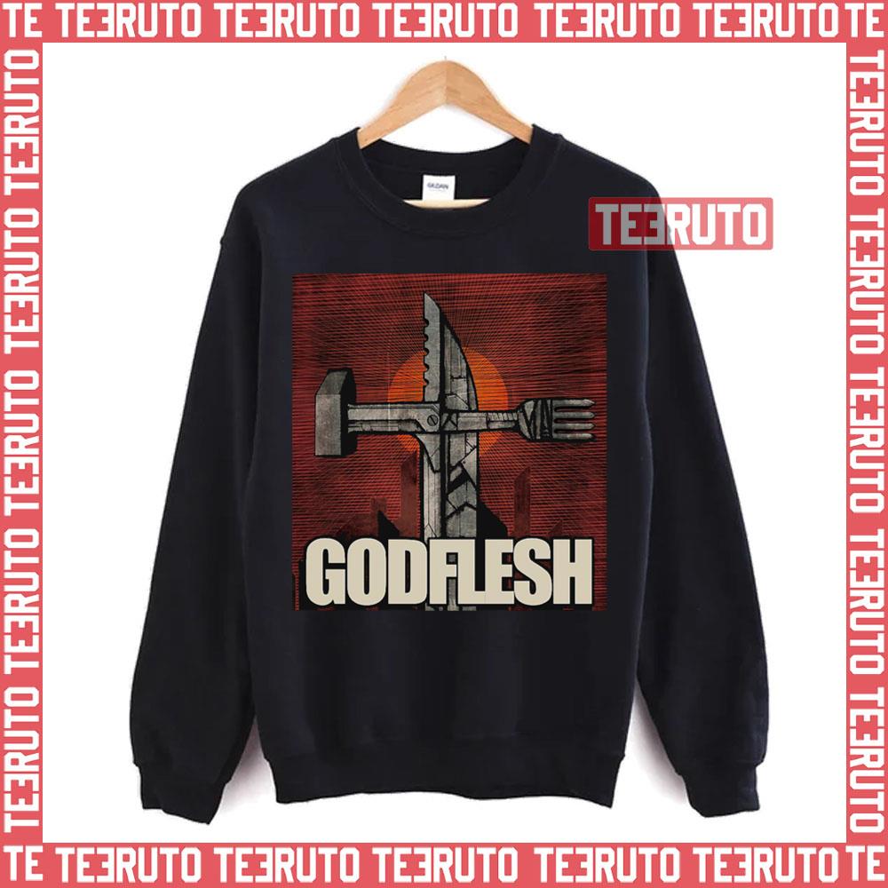 Christbait Rising Godflesh 90s Band Unisex T-Shirt