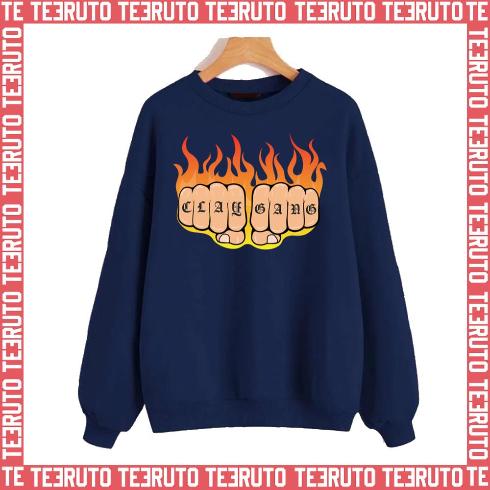 Clay Gang Fire Punch Unisex Sweatshirt