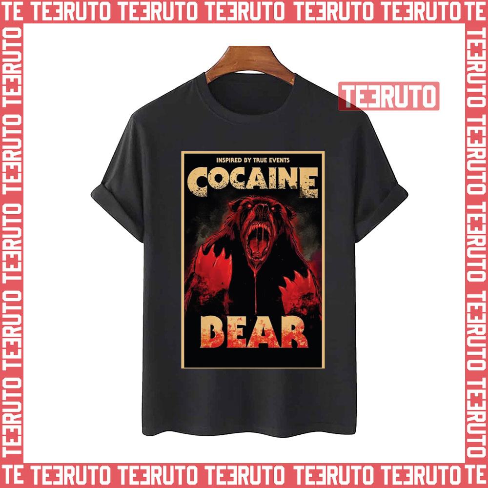 Cocaine Bear Movie Graphic Unisex T-Shirt