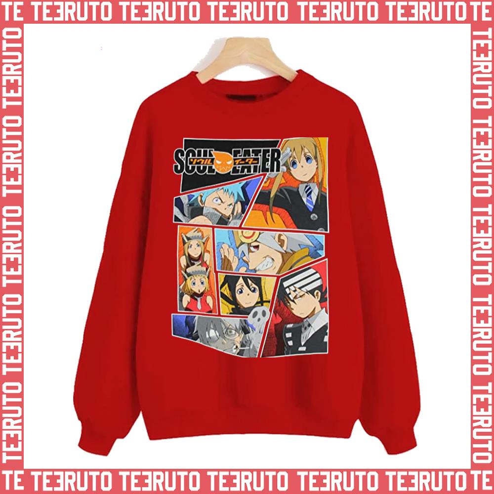 Colored Design Soul Eater Anime Unisex Sweatshirt