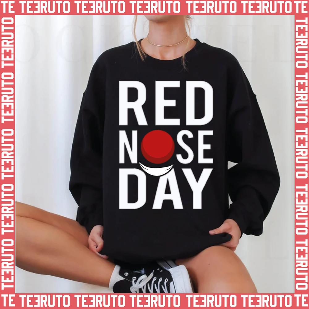 Comic Relief Funny Celebrate Red Nose Day 2022 Unisex Sweatshirt