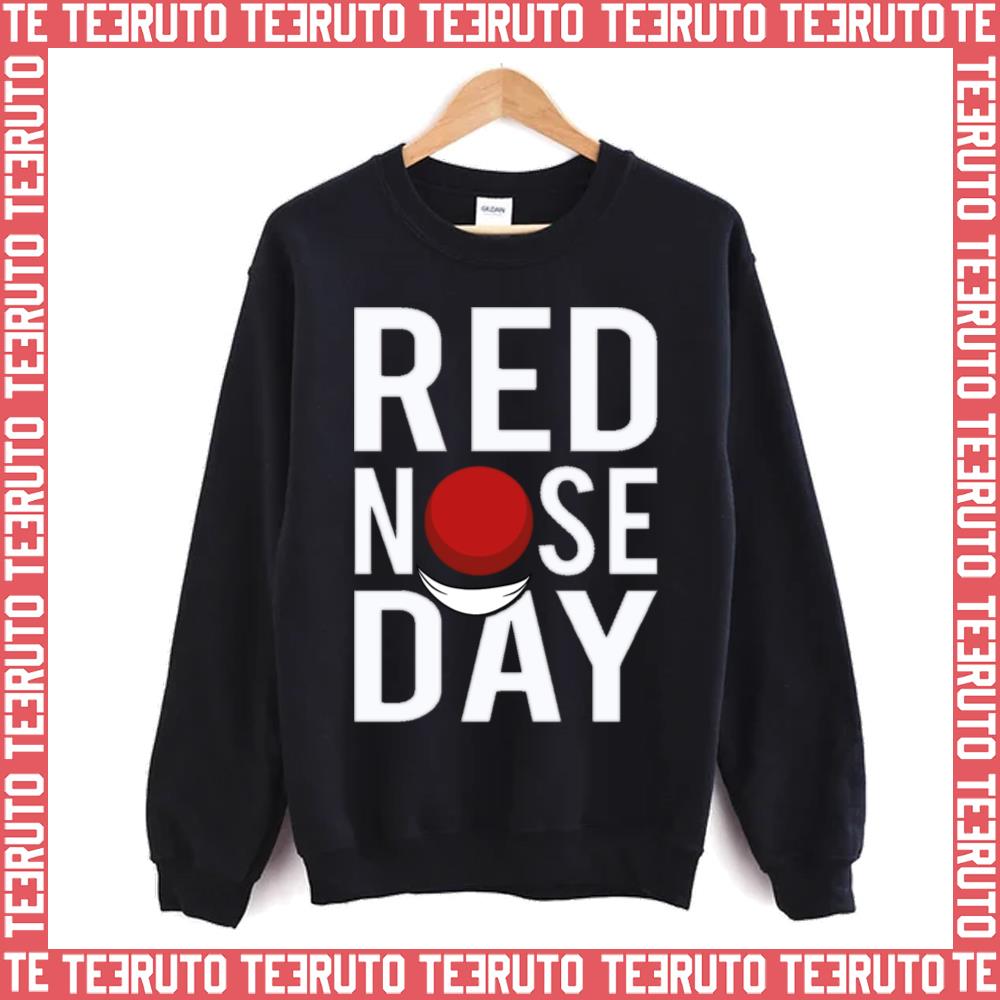 Comic Relief Funny Celebrate Red Nose Day 2022 Unisex Sweatshirt