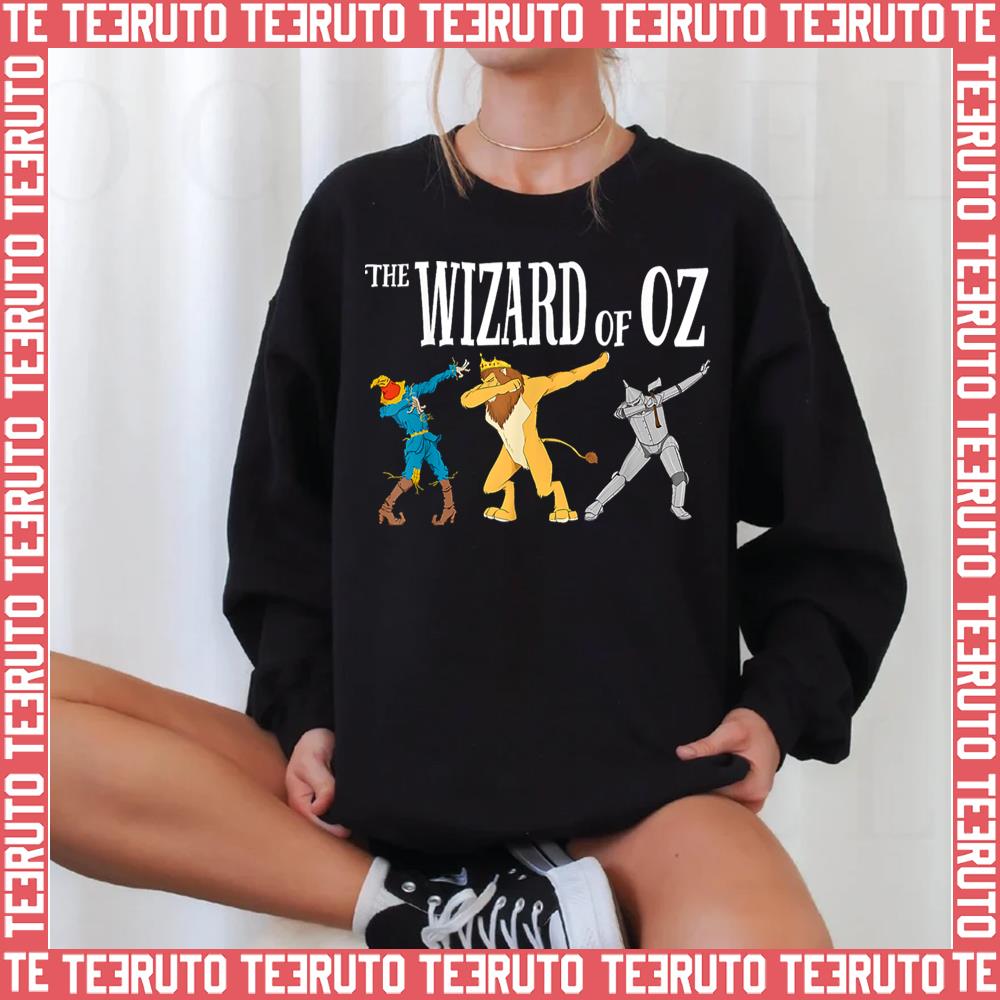 Cowardly Lion Scarecrow Tin Man The Wizard Of Oz Unisex Sweatshirt