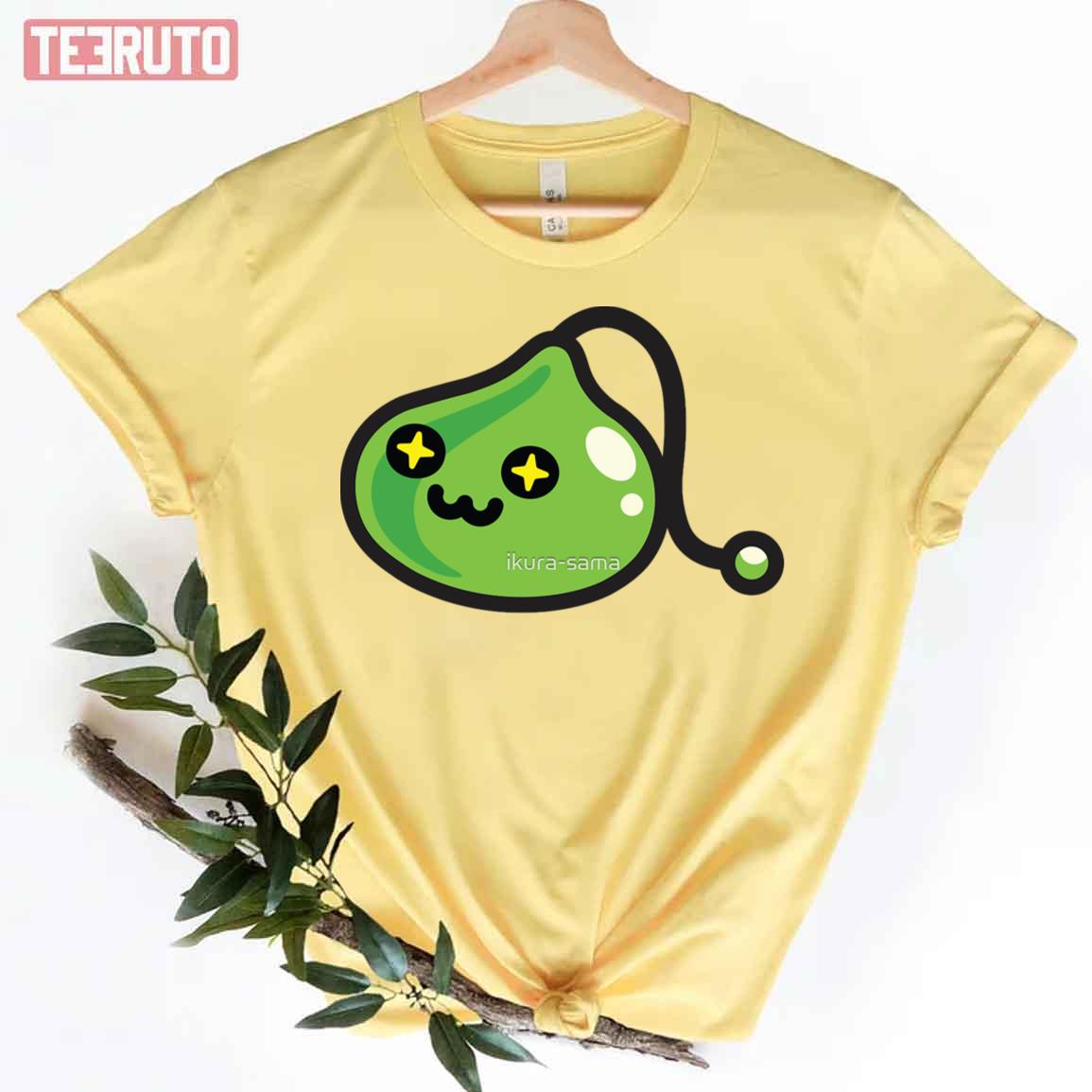 Cute Maplestory Slime Green Unisex T-Shirt