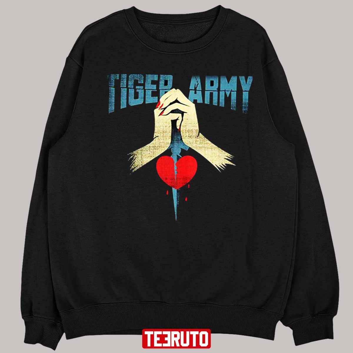 Dark Paradise Tiger Army Unisex T-Shirt