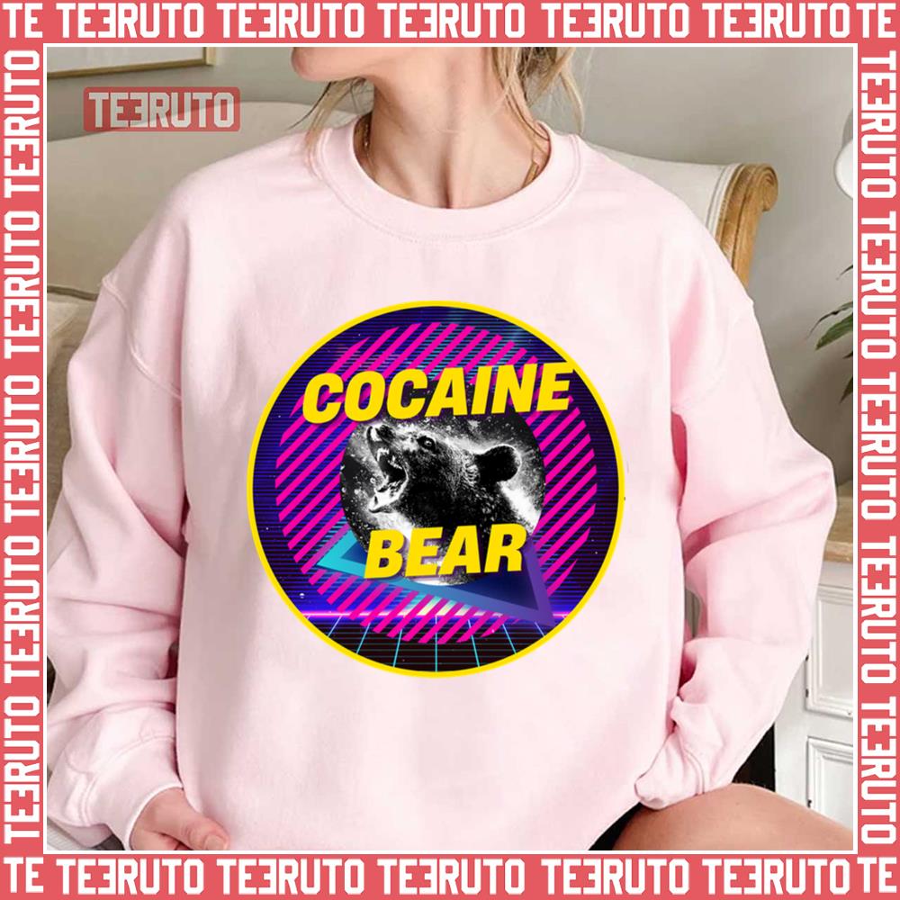 Digital Art Movie Cocaine Bear 1985 [2023] Unisex Sweatshirt