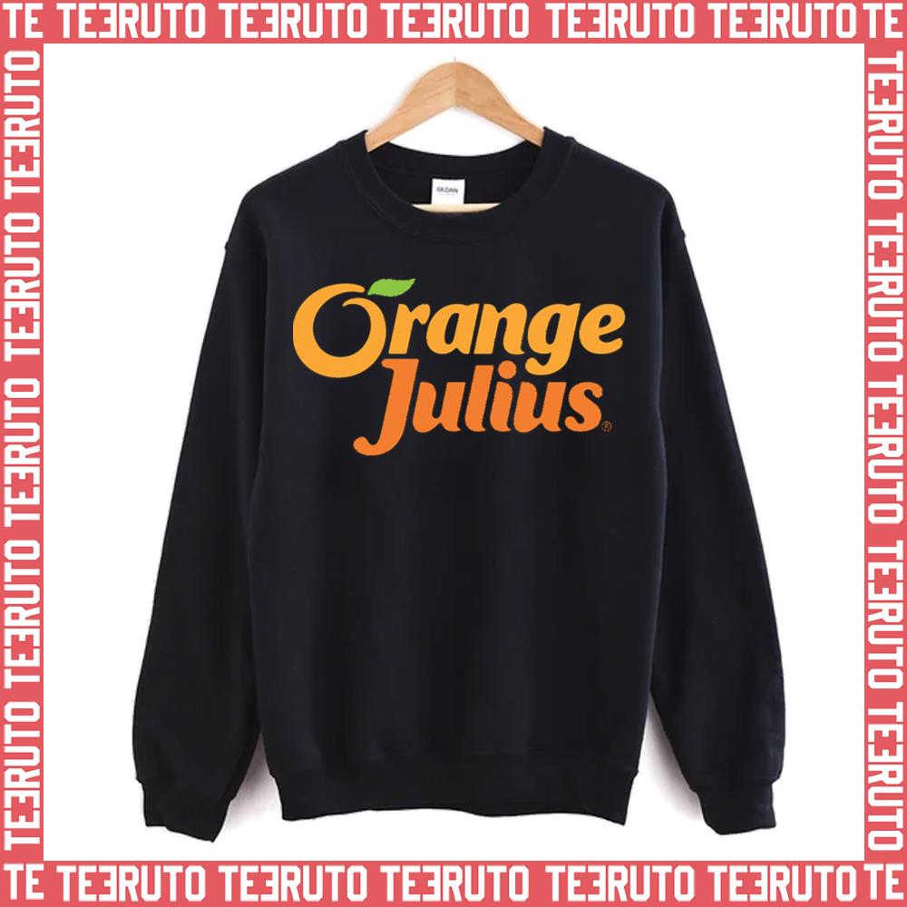 Dimana Orange Julius Tulus Relaxed Fit Unisex Sweatshirt