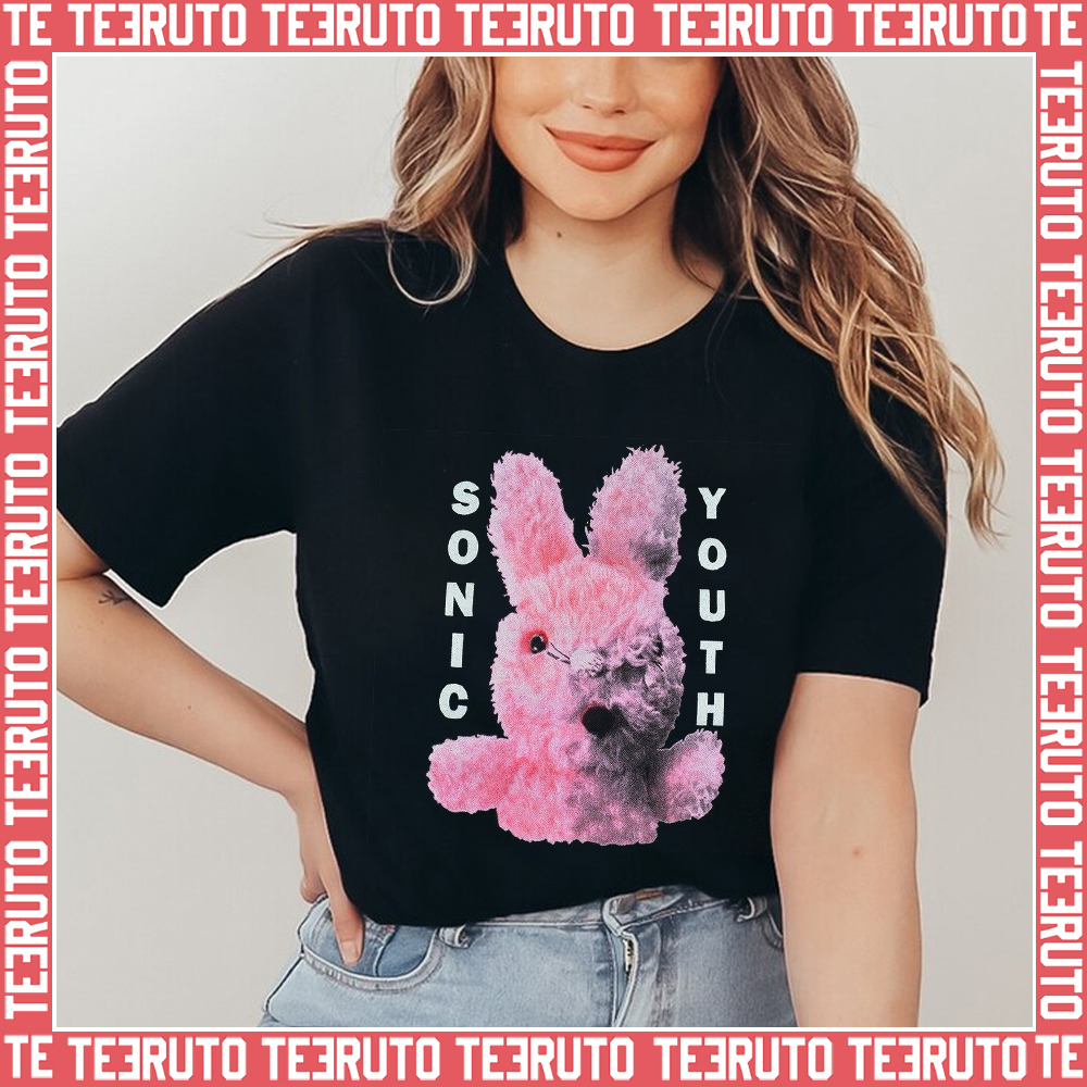Dirty Bunny Graphic Sonic Youth Unisex TShirt Teeruto