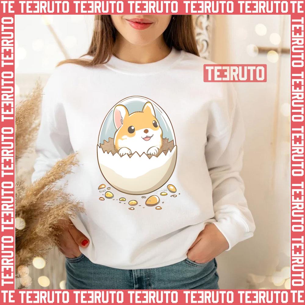 Dog In The Egg Shell Unisex Sweatshirt