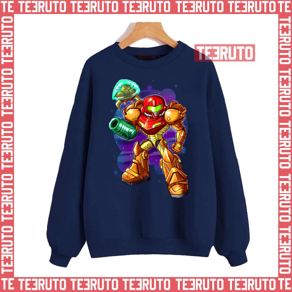 Dread Artwork Super Metroid Graphic Unisex Sweatshirt