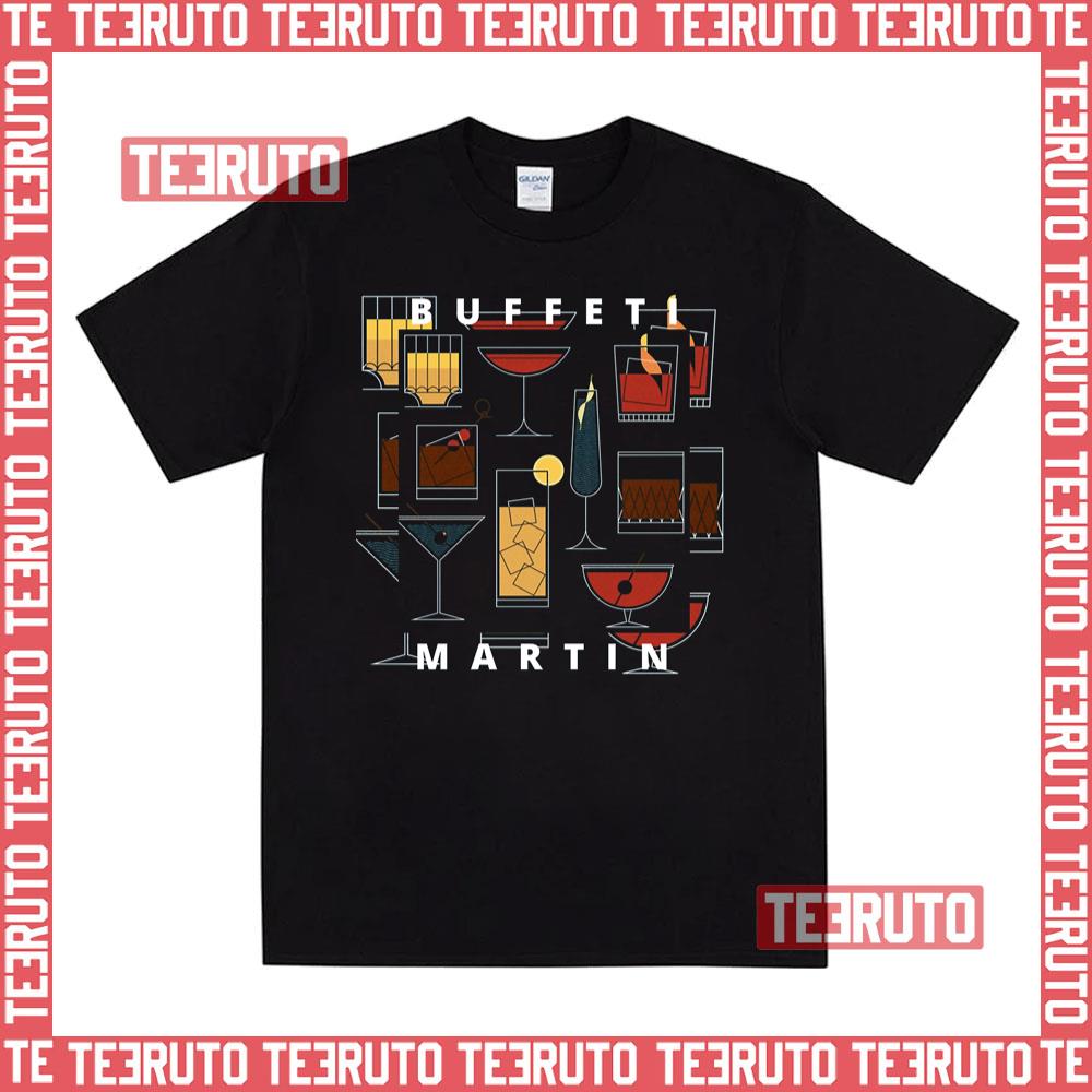 Drinks Graphic Guy Buffet Martini Unisex T-Shirt