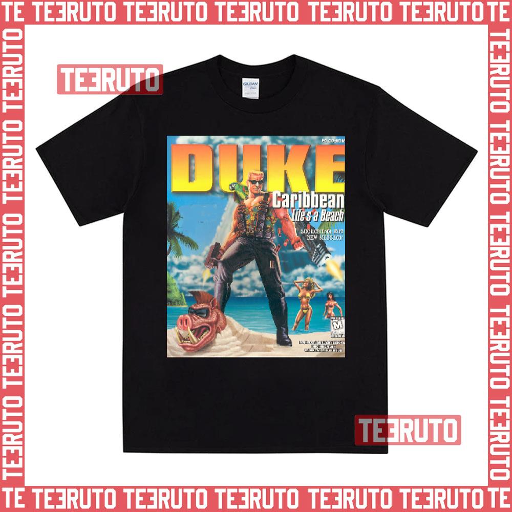 Duke Nukem Caribbean Cover Unisex T-Shirt