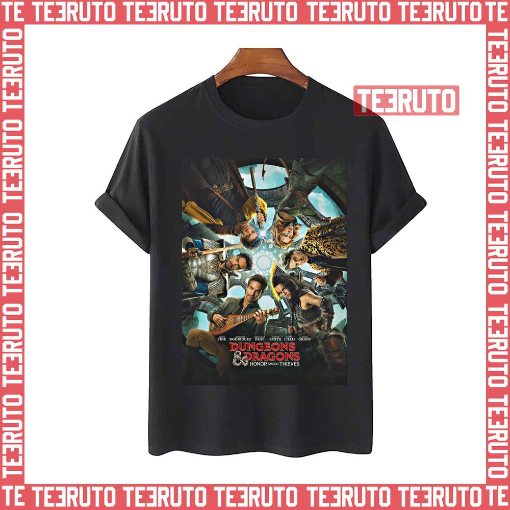 Dungeons And Dragons Movie 2023 Honor Among Thieves Unisex T-Shirt