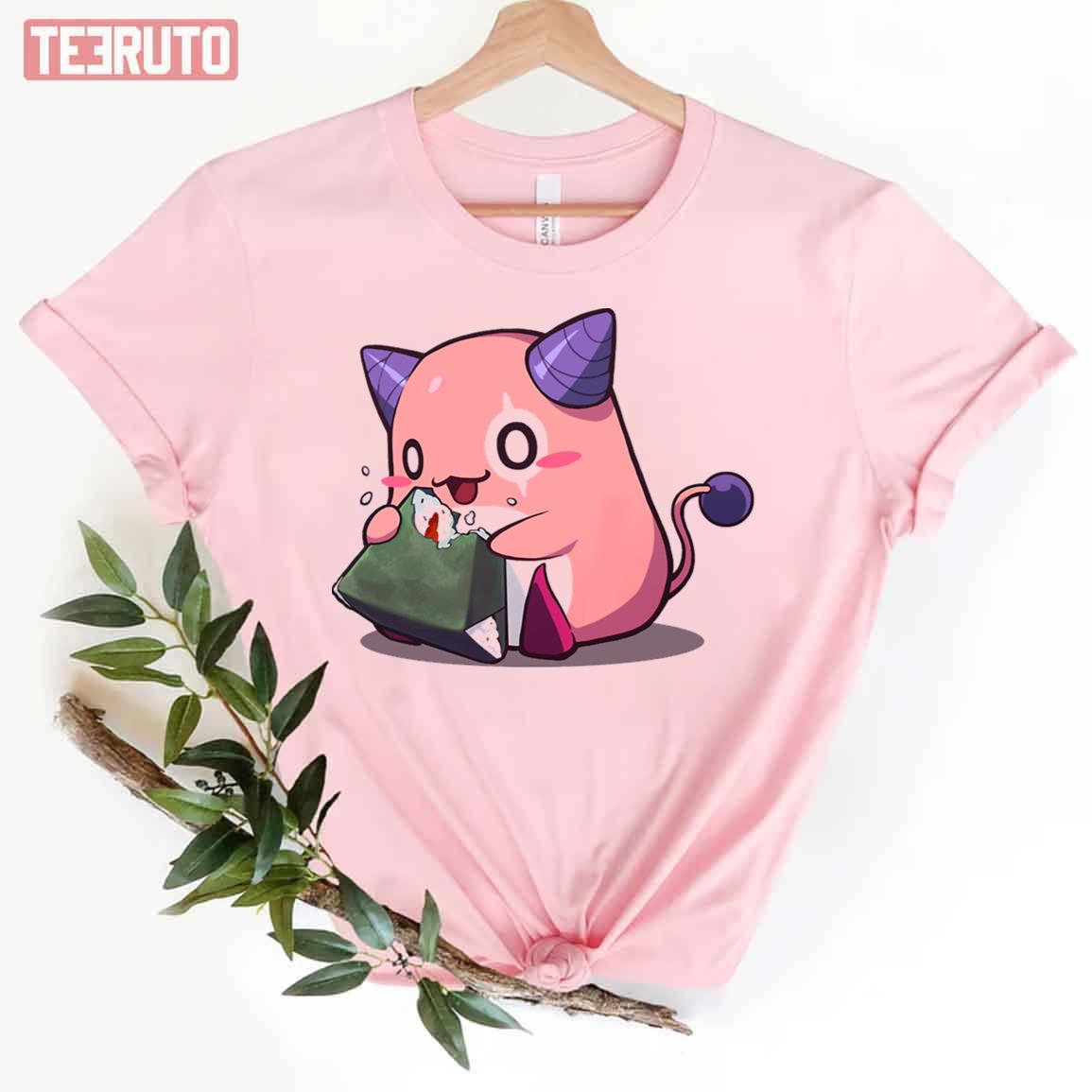 Eating Rice Maplestory Pink Bean Unisex T-Shirt
