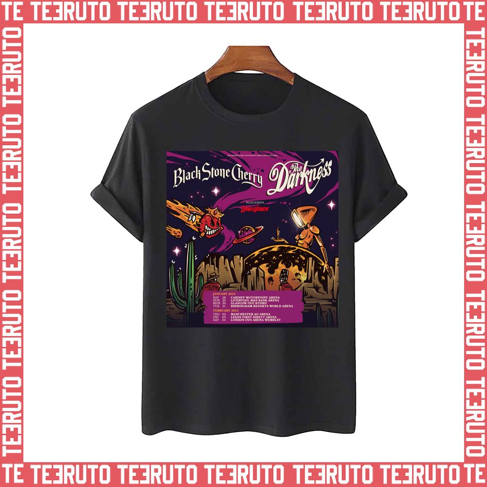 the darkness tour t shirt