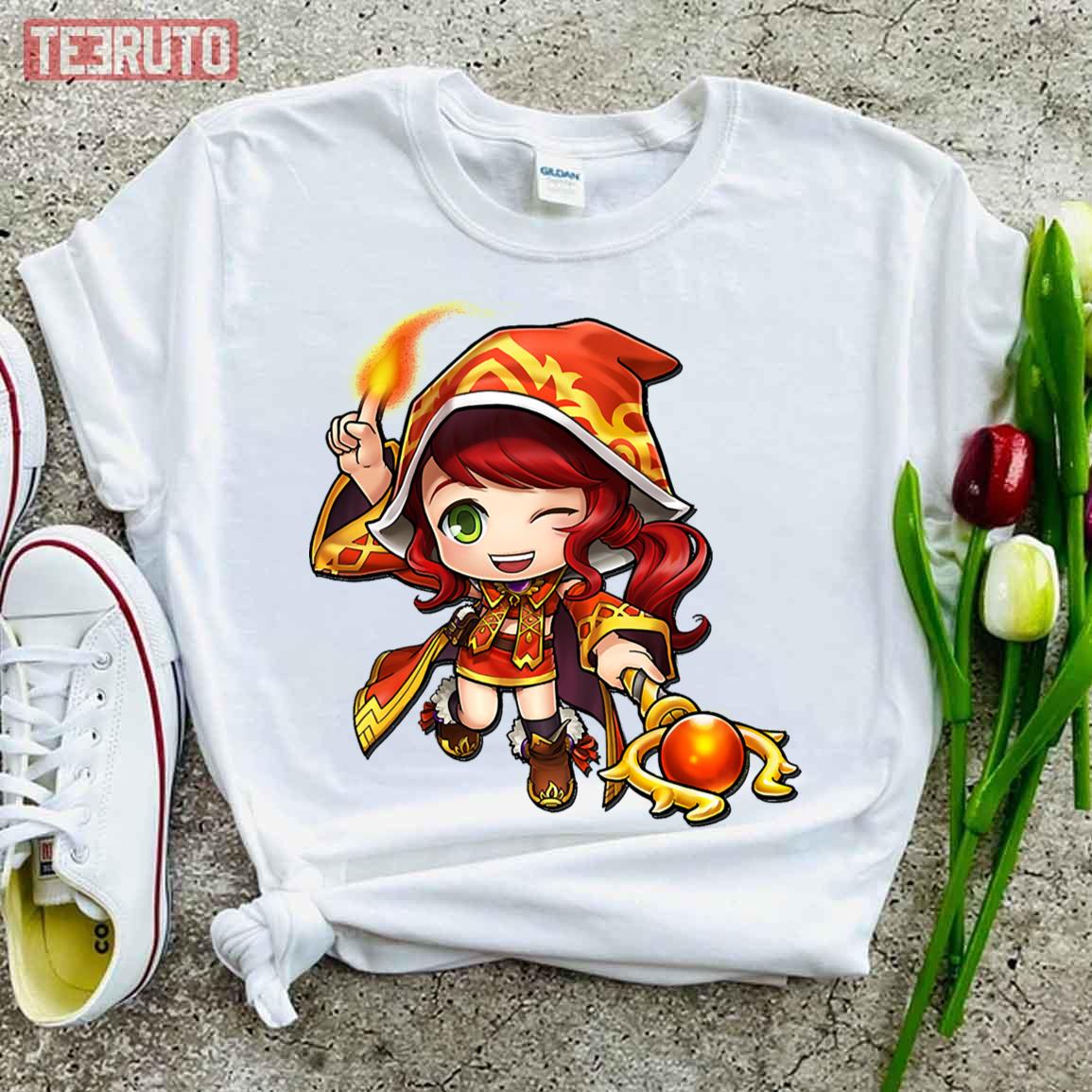 Fire Team Maplestory Girl Unisex T-Shirt