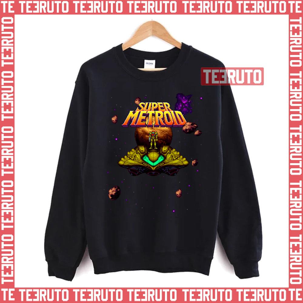 Floating Super Metroid Graphic Unisex Sweatshirt