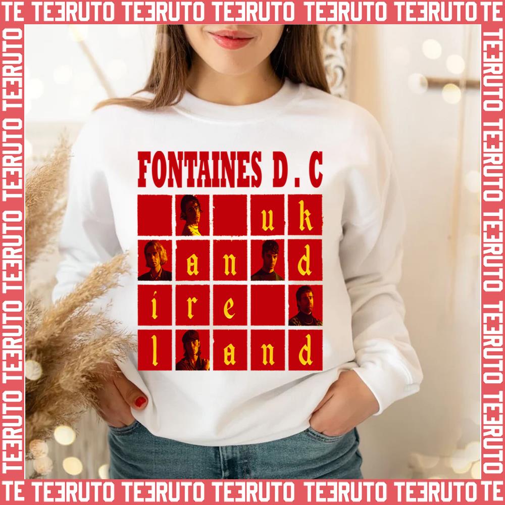 Fontaines Dc 2023 New Tour Unisex Sweatshirt Teeruto