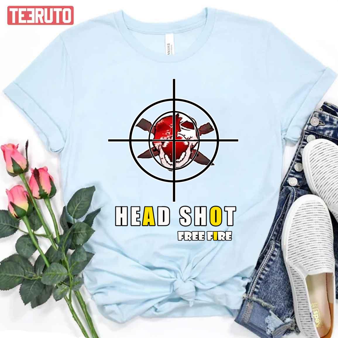 Head Shot Games Garena Free Fire Unisex T-Shirt