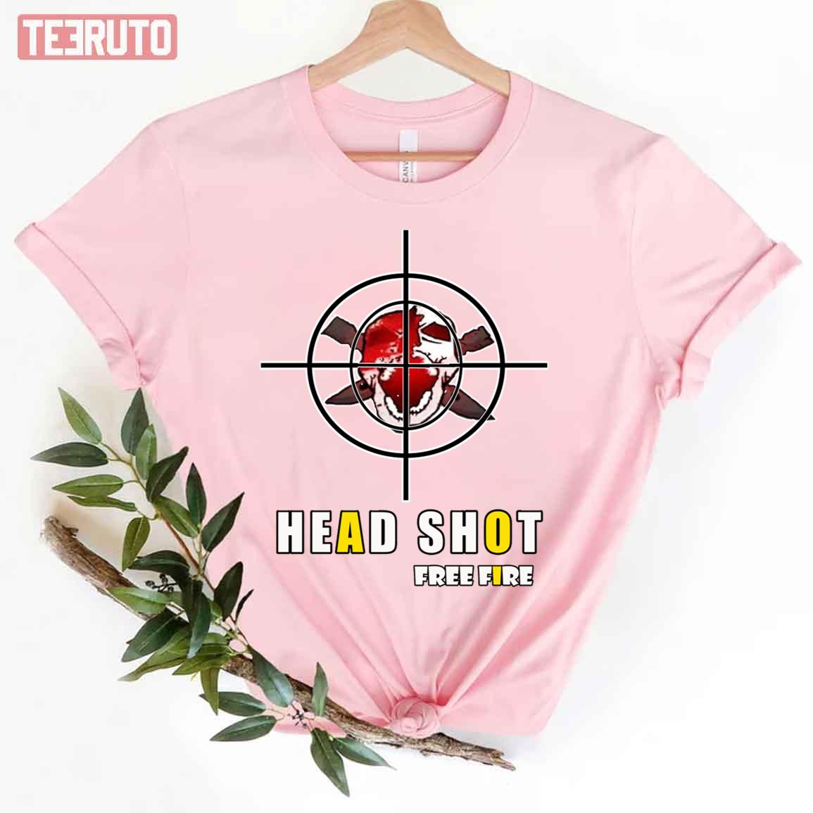 Head Shot Games Garena Free Fire Unisex T-Shirt