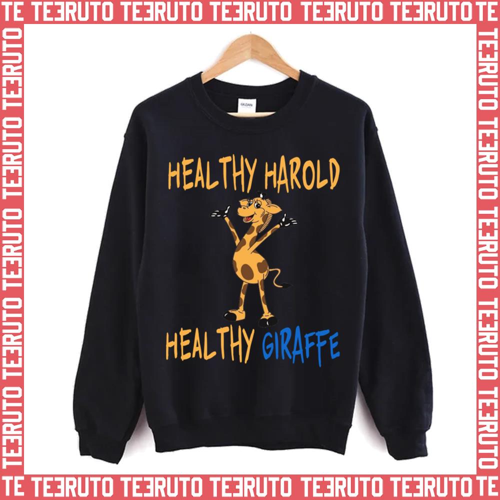 Healthy Harold Healthy Giraffe Unisex T-Shirt - Teeruto