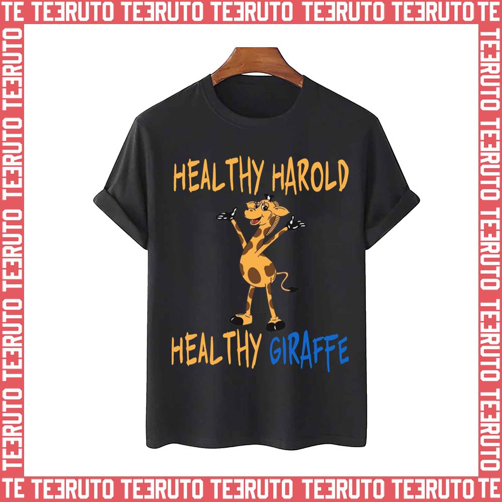 Healthy Harold Healthy Giraffe Unisex T-Shirt - Teeruto