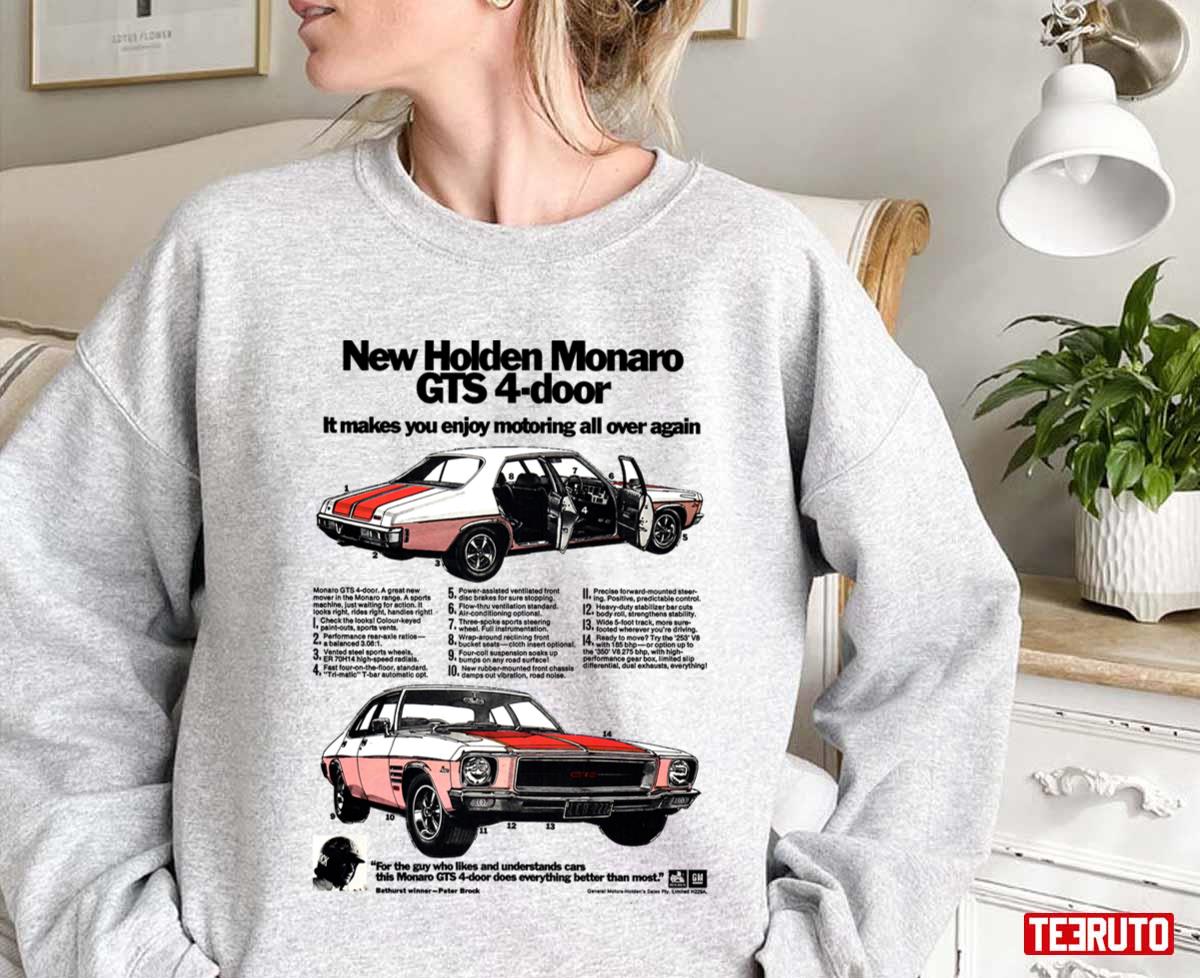 Holden Monaro Gts 4 Door Intro Unisex Sweatshirt