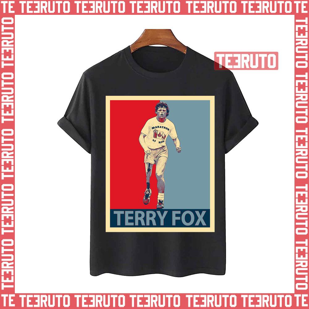 Hope Graphic Terry Fox Unisex T-Shirt