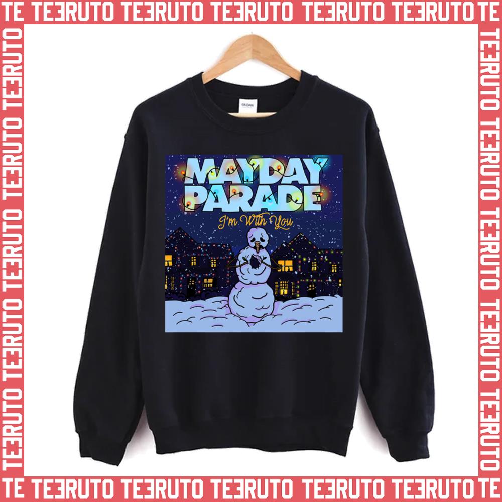 I’m With You Mayday Parade Black Cat Unisex T-Shirt