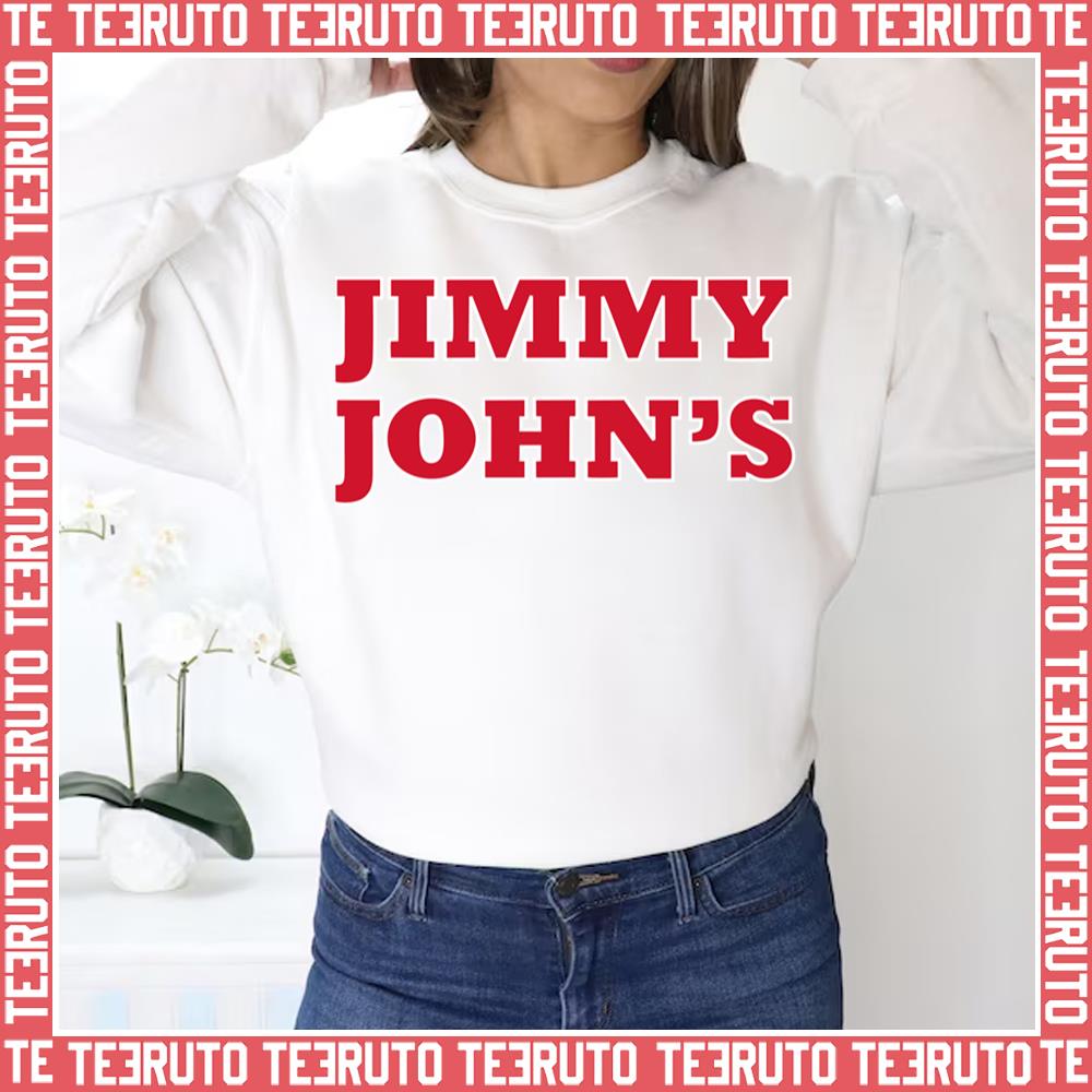 Jimmy John’s Merchandise Red Logo Unisex Sweatshirt