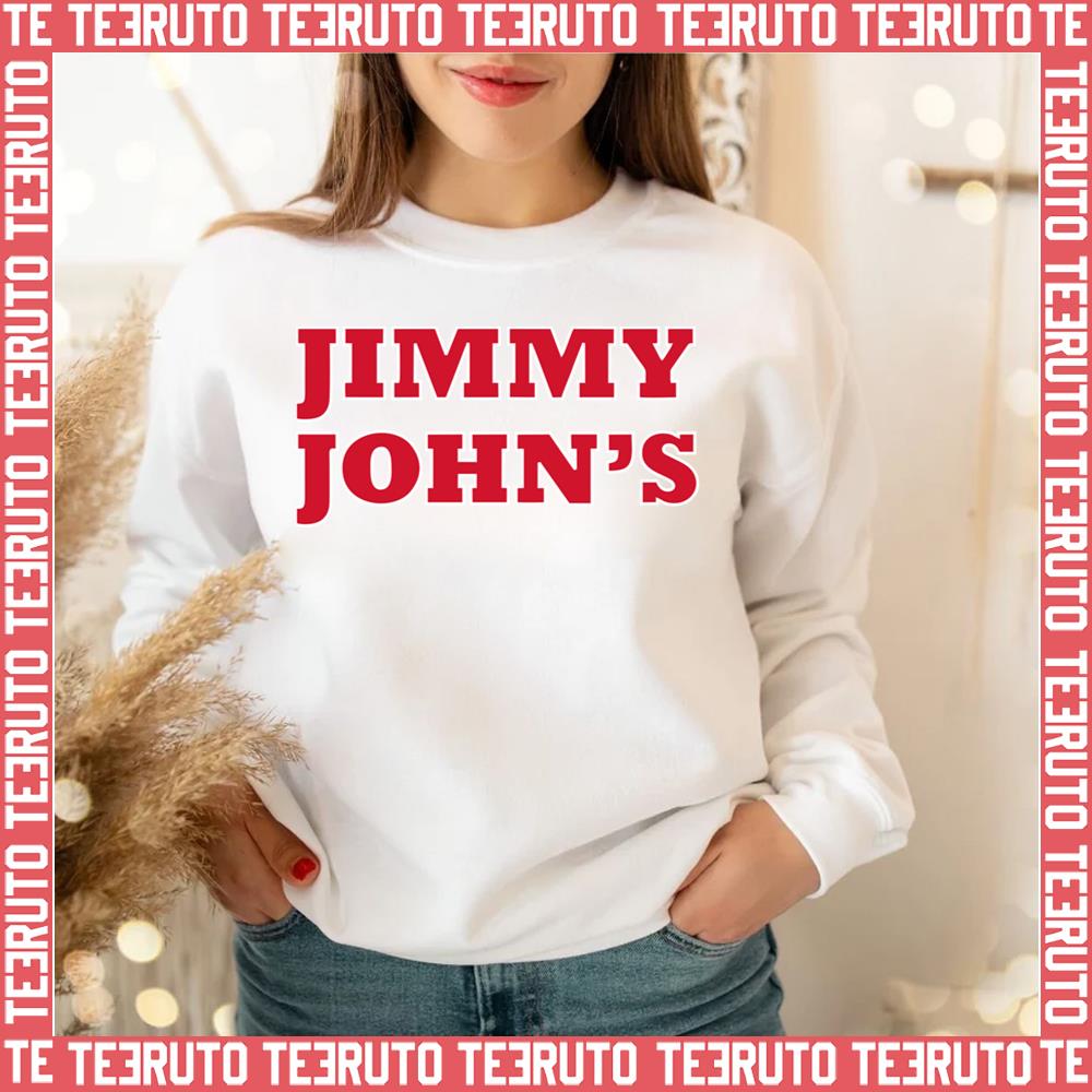 Jimmy John’s Merchandise Red Logo Unisex Sweatshirt