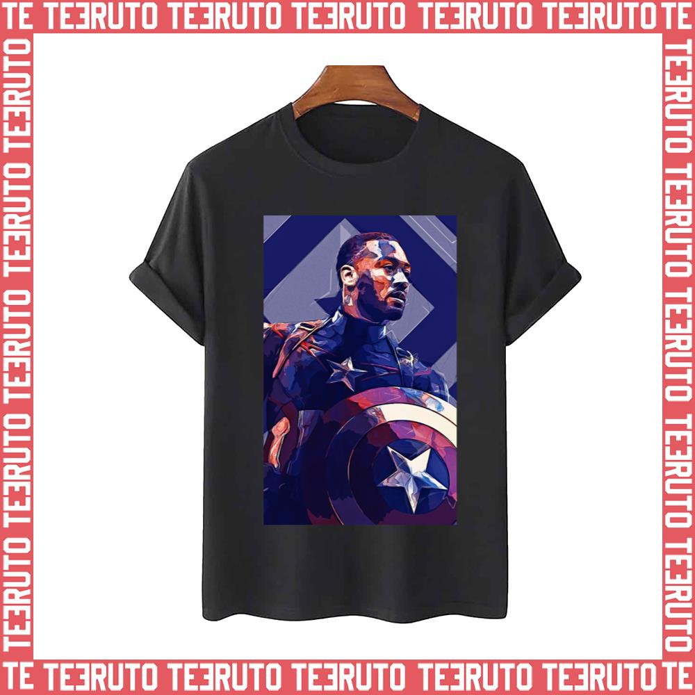 John Wall Art Design Comics Captain American Unisex T-Shirt