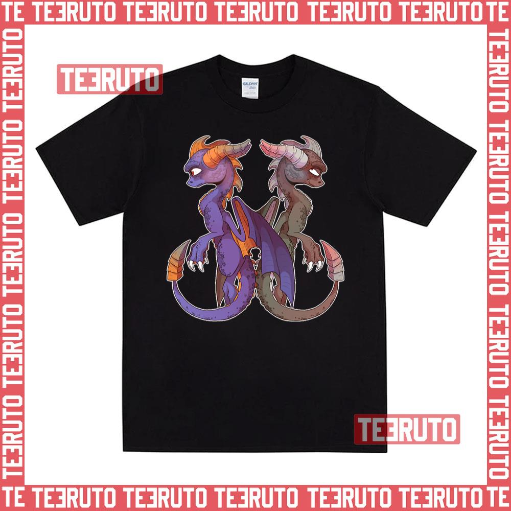 Light And Dark Spyro The Dragon Unisex T-Shirt
