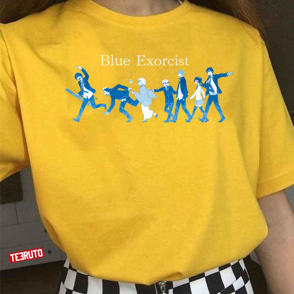 Logo Design Ao No Exorcist Anime Manga T Shirt Unisex T-Shirt
