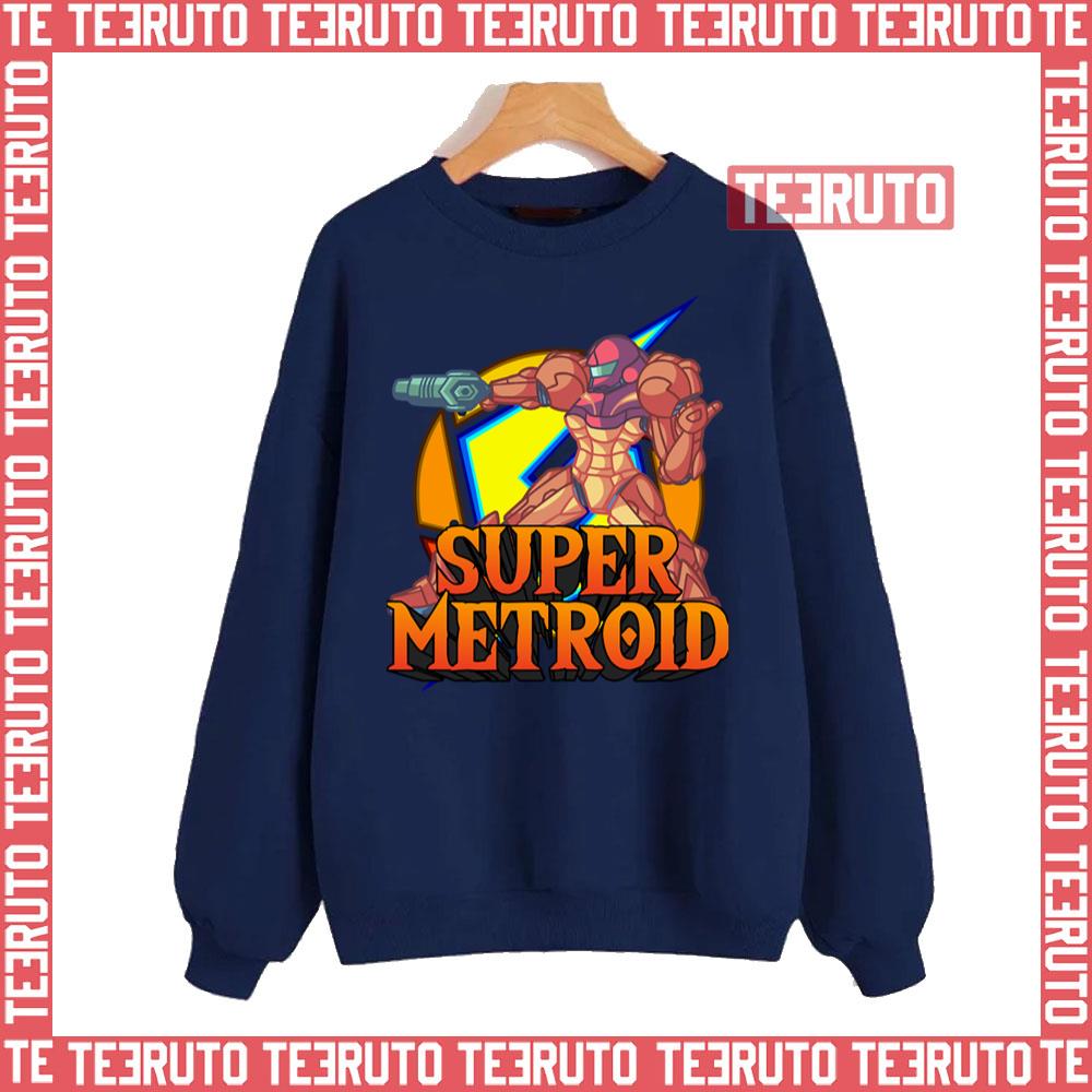 Logo Game Super Metroid Design Unisex Sweatshirt