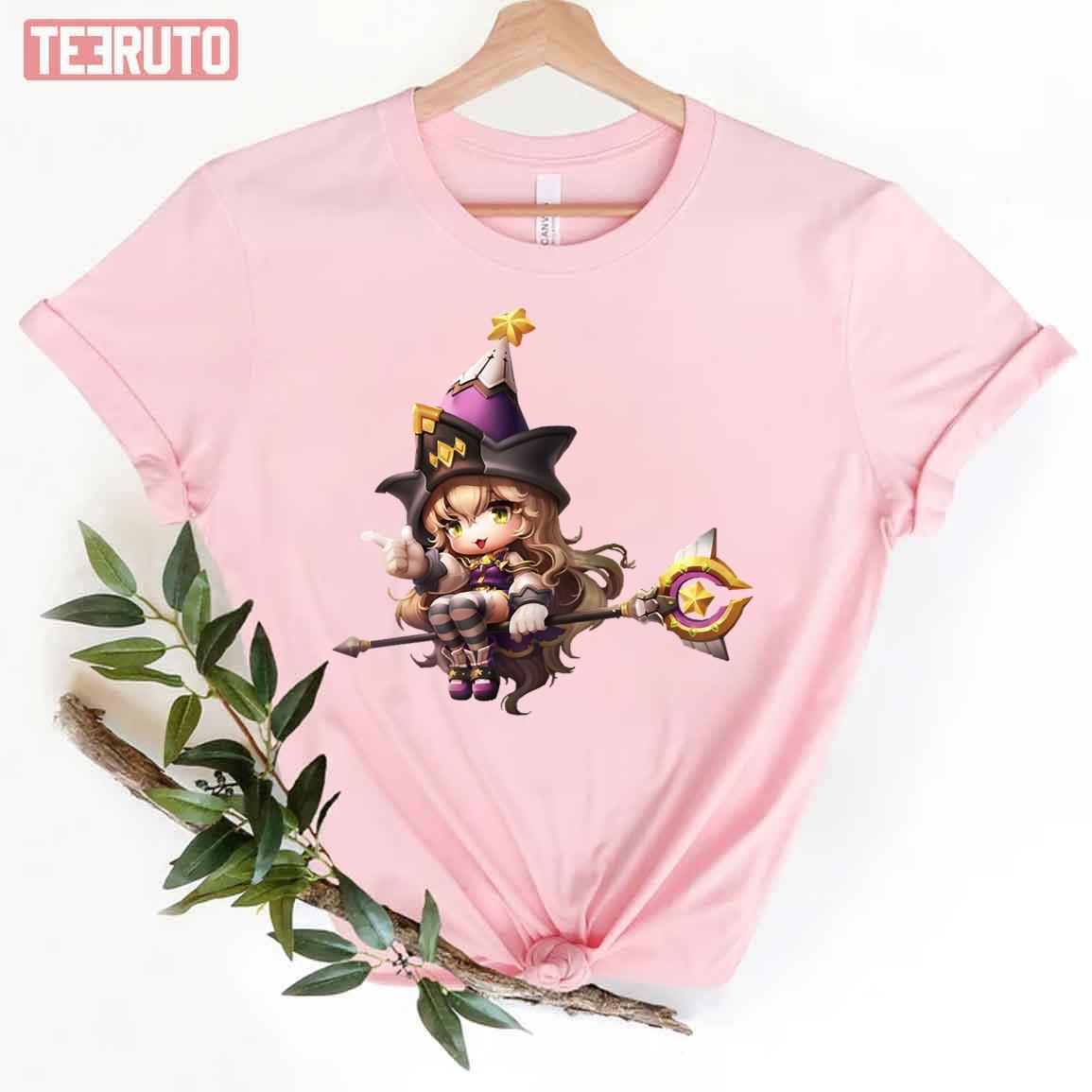 Maplestory 2 Wizard Star Witch Hat Unisex T-Shirt