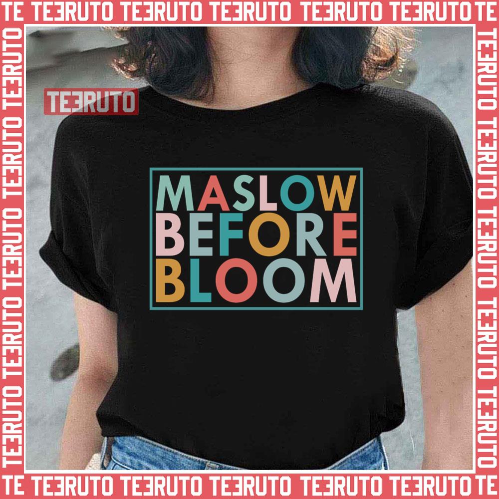 Maslow Before Blooms Mental Health Unisex Sweatshirt