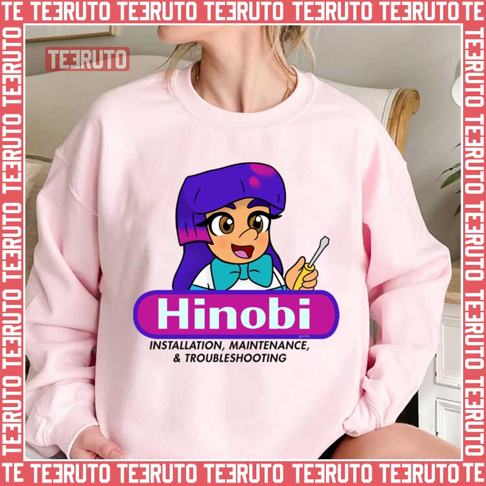 Miko Glitch Tech Support Hinobi Unisex Sweatshirt