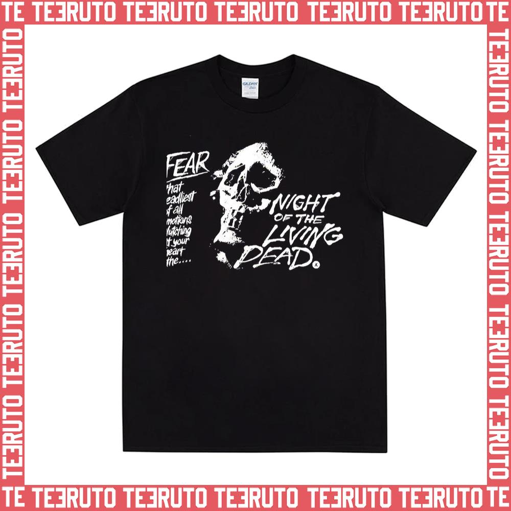 Night Of Horror The Living Dead Movie Graphic Unisex T-Shirt