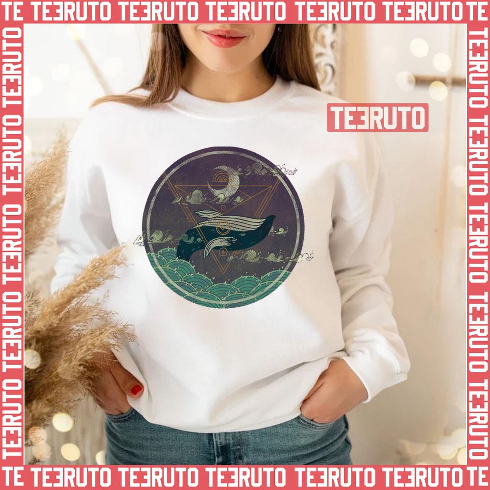 Nightly Ritual Orcas Design Unisex Sweatshirt