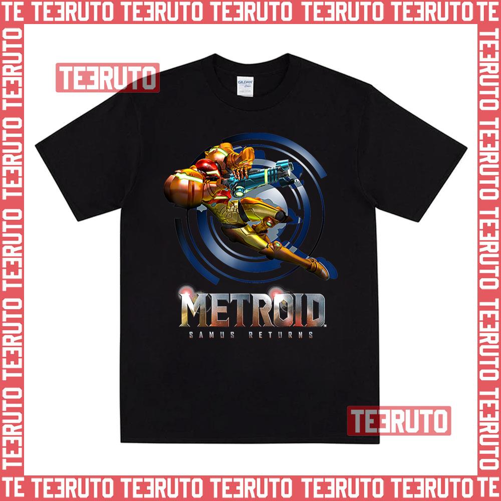 Nintendo Metroid Samus Returns Jump Action Unisex T-Shirt