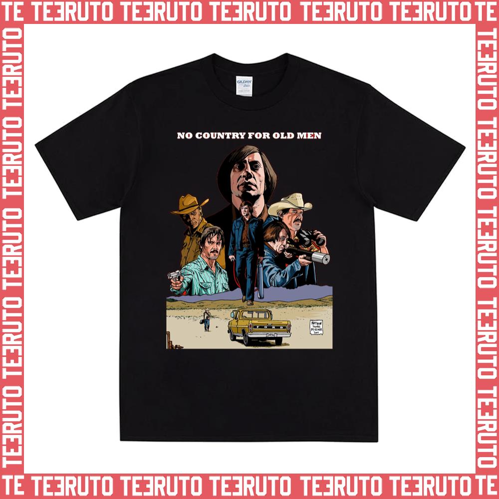 No Country For Old Men Scariest Movie Vintage 80s Unisex T-Shirt